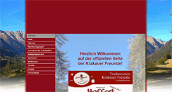 Desktop Screenshot of krakauer-freunde.at