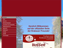 Tablet Screenshot of krakauer-freunde.at